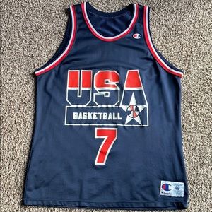 Vintage Shawn Kemp Team USA jersey